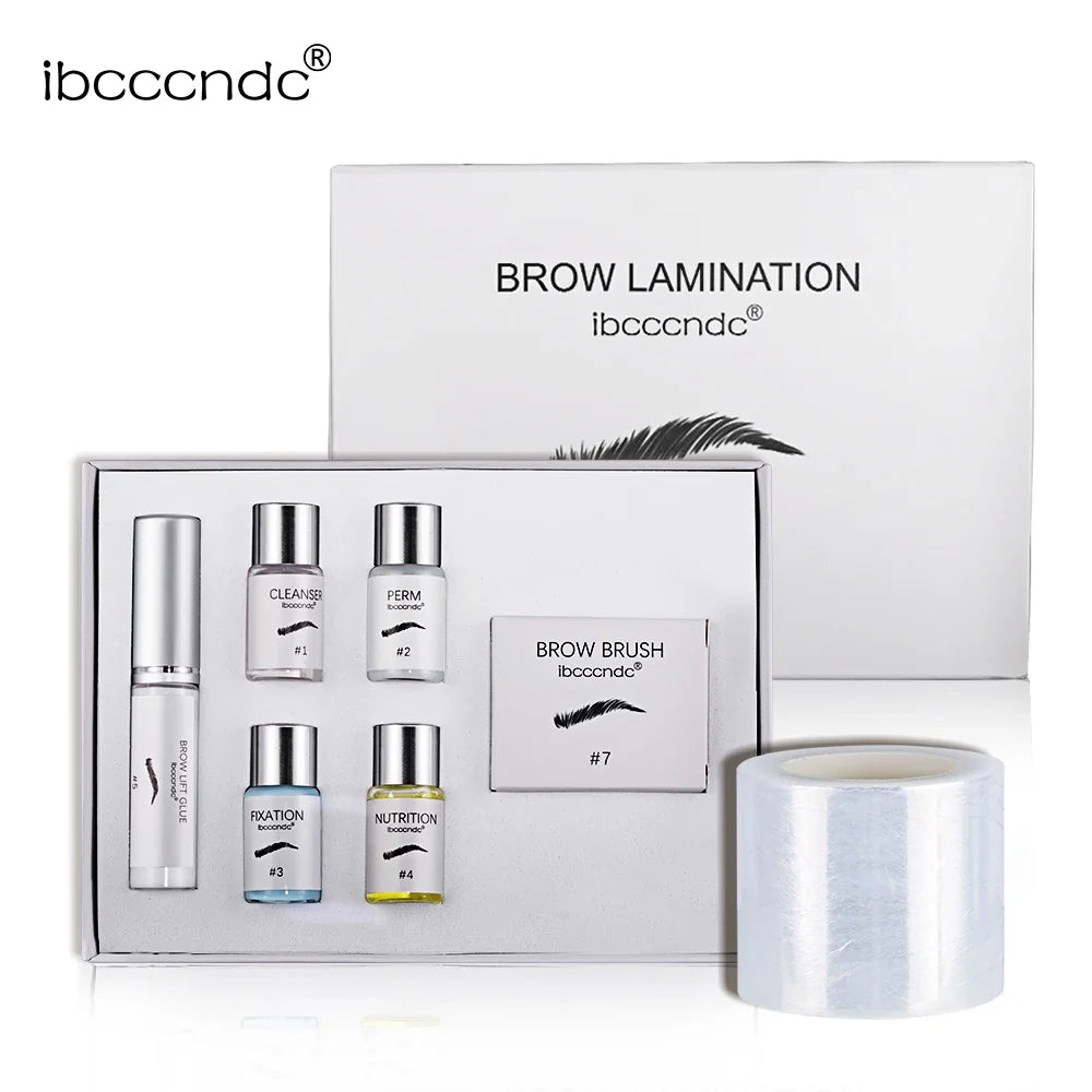 Brow Lamination Kit Professional Home Beauty Eyebrow Perming Kit DIY Eyebrow Shaping Setting Perming Shaping Set Makeup Tools