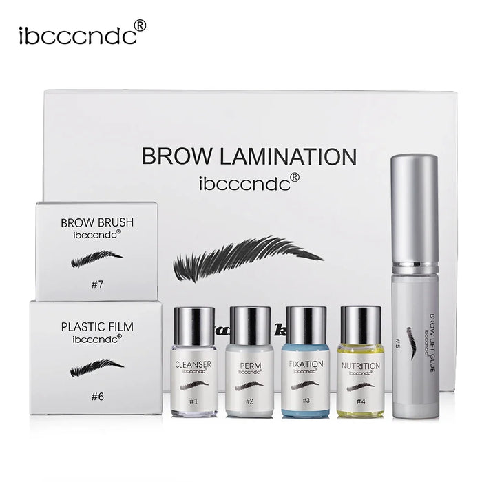 Brow Lamination Kit Professional Home Beauty Eyebrow Perming Kit DIY Eyebrow Shaping Setting Perming Shaping Set Makeup Tools