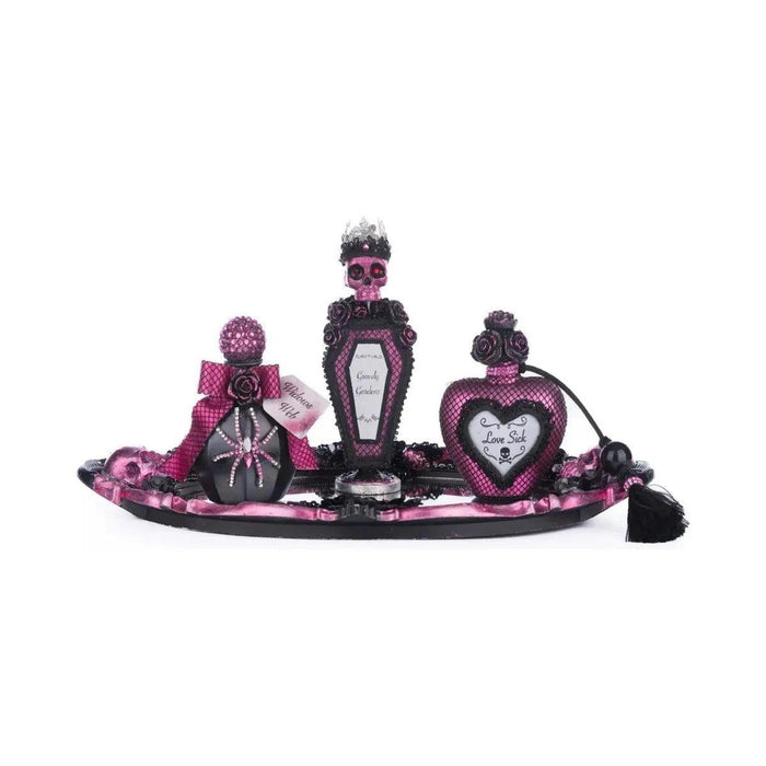 Pink Passion Vanity Tray with Bottles Set
