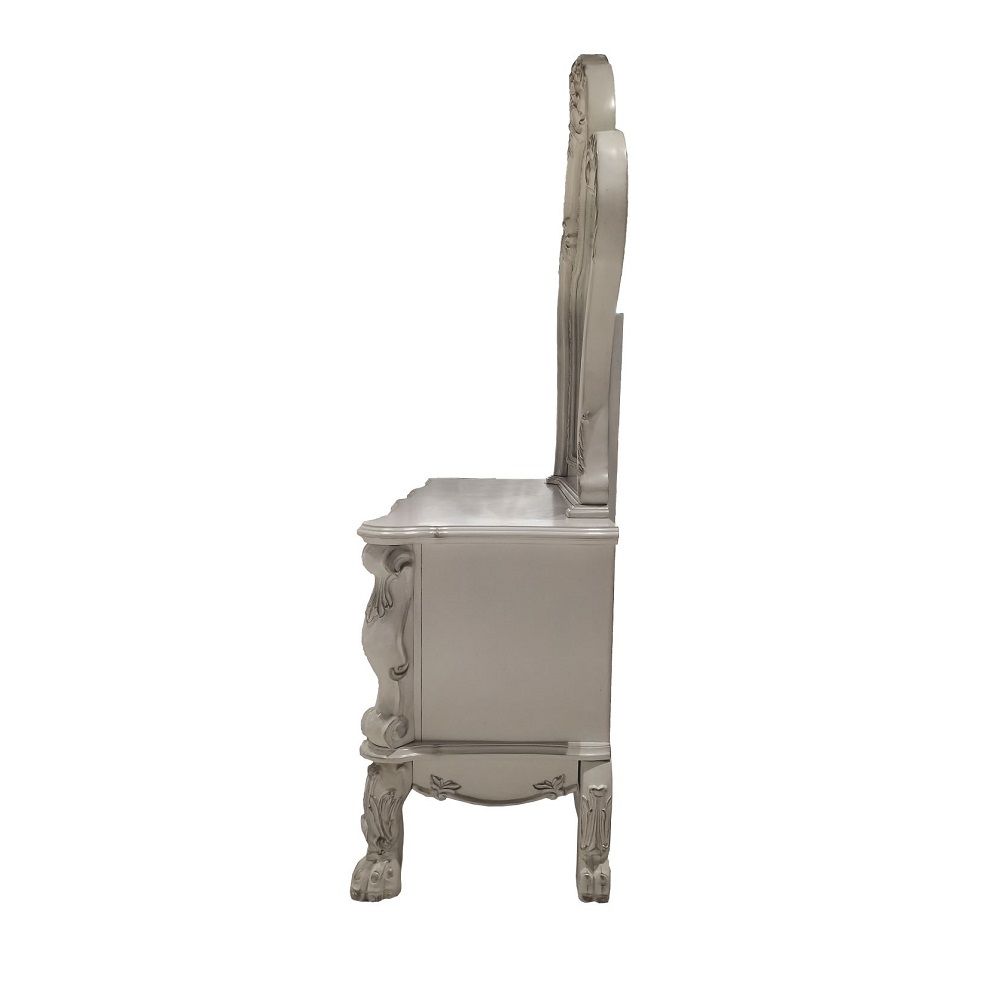 Dresden II - Vanity Desk - Bone White